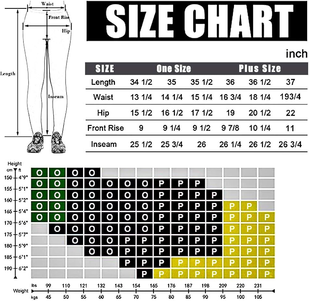 Leggings for Women Butt Lift-High Waisted Pants Workout Tummy Control Yoga Pants: Clothing