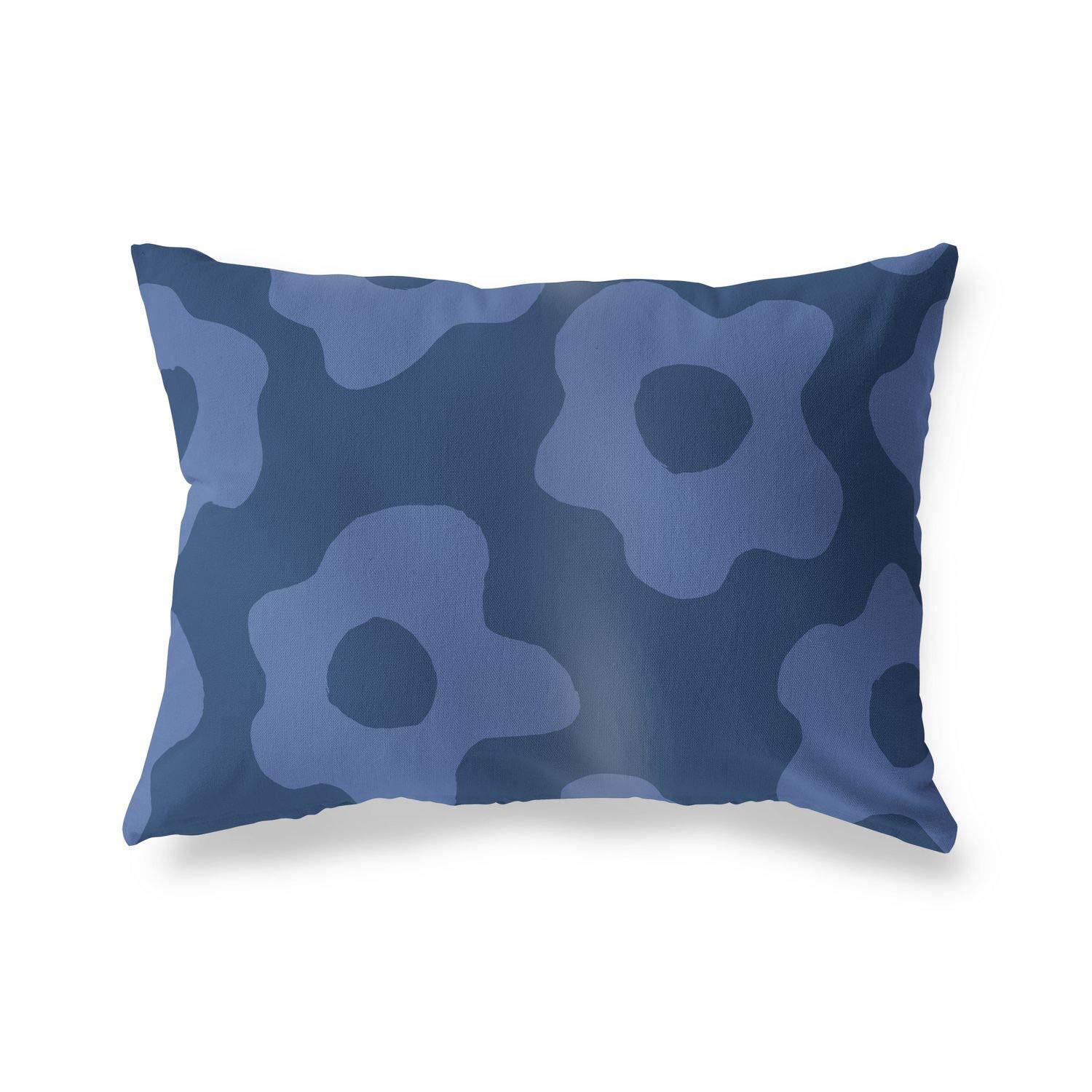 BonaMaison Decorative Cushion Cover, Blue Throw Pillow Covers, Home Decorative Pillowcases for Livingroom, Sofa, Bedroom, Size: 45X60 Cm - Designed and Manufactured in Turkey