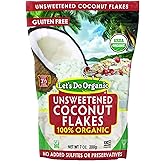 Let's Do Organic Unsweetened Coconut Flakes - Coconut Flakes Unsweetened Organic, Organic Coconut Flakes, Organic Flake Cocon