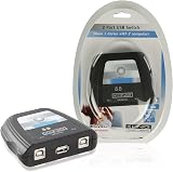 KÖNIG 2 Port USB 2.0 Switch Hub for Printer Scanner Devices 2 Computers view 2