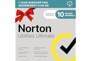 Norton Utilities Ultimate for 10 Devices, Keep your devices running like new - for Windows PC, Android and iOS (Download)