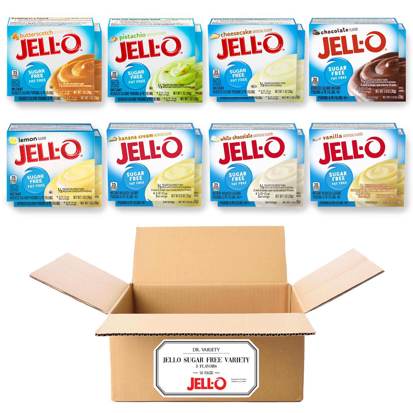 Jello Sugar Free Pudding Mix Instant - Dessert
