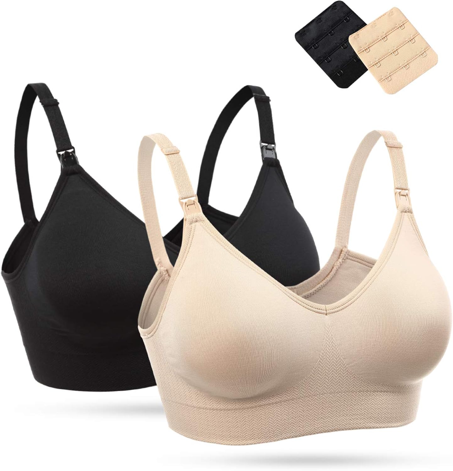 Wingslove Womens Seamless Nursing Bra Sleep Bralette for Maternity