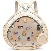 CHERRY SAUCE Ita Bag Multi-Purpose Backpack Crossbody Satchel Purse Kawaii Pin Display