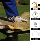 Everbuild Wood Preserver 5 Litre Clear Interior Exterior Low Odour Quick Drying view 2
