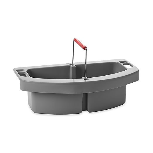 Rubbermaid Commercial Maid Cleaning Caddy, Gray, FG264900GRAY Amazon