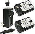 Wasabi Power Canon LP-E6, LP-E6N Replacement (2 Batteries + Charger)