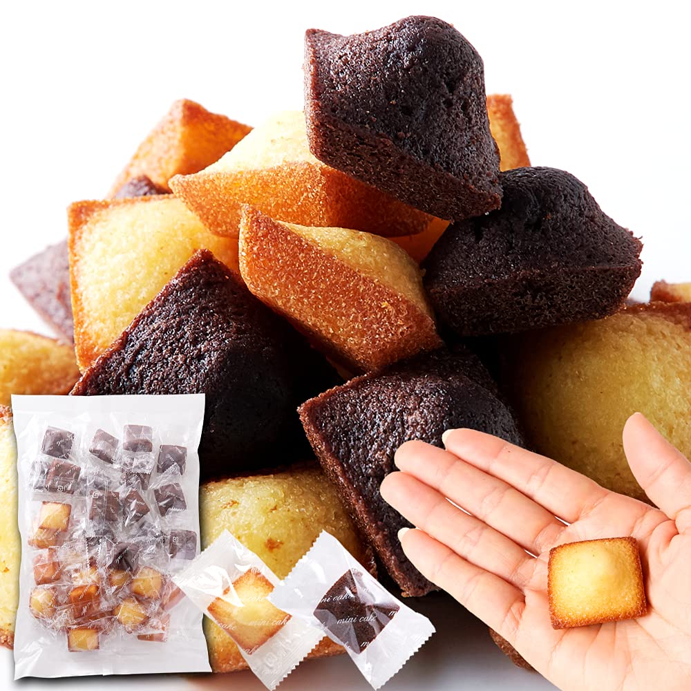 ファクトリー5×5 天然生活 プチフィナンシェ＆プチチョコフィナンシェ (30個) 個包装 洋菓子 おやつ お徳用 スイーツ ギフト 詰め合わせ商品画像