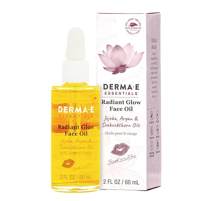 DERMA E SunKissAlba Radiant Face Glow Oil