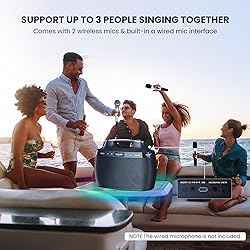 RHM K999 Karaoke Machine with Powerful Sound