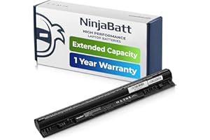 NinjaBatt Battery Replacement for Lenovo L12L4A02 G50 G50-45 L12S4A02 L12M4A02 L12M4E01 Z50 L12L4E01 Z70 L12S4E01 Z50-70 Z70-80 G50-70 G505S G500S Z50-75 G400S High Performance [4 Cells/2200mAh/33Wh]