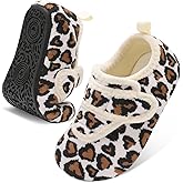 LeIsfIt Toddler Slippers Boys Girls House Shoes Soft Warm Kids House Slippers Slip on Cozy Bedroom Sock Shoes Non-slip Indoor Outdoor Slipper Shoe