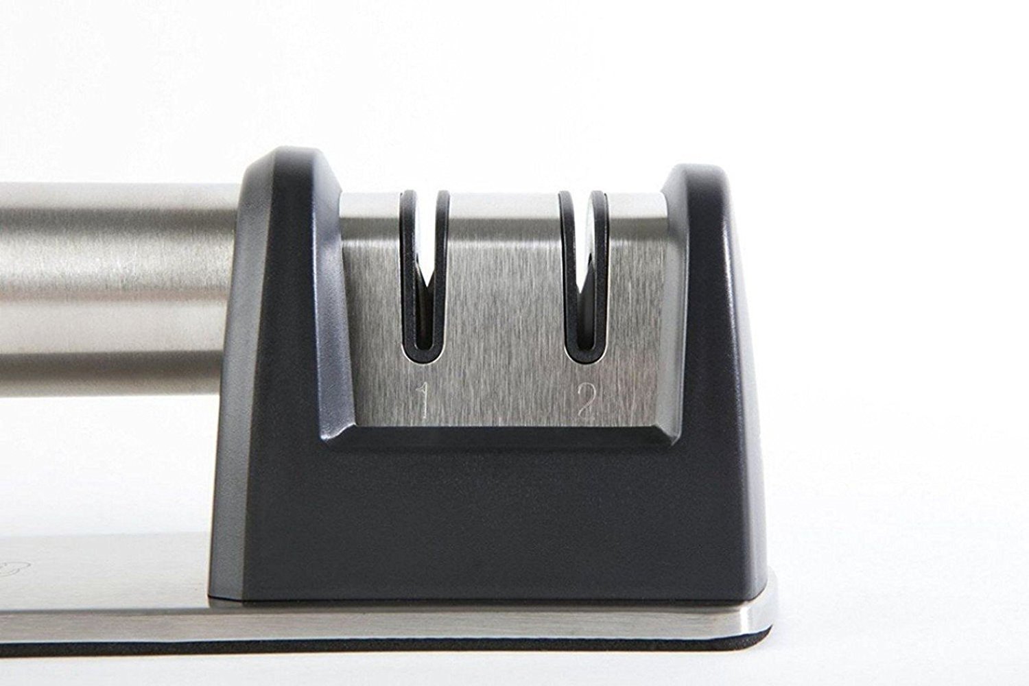 PriorityChef Knife Sharpener for Straight and Serrated Knives, 2Stage