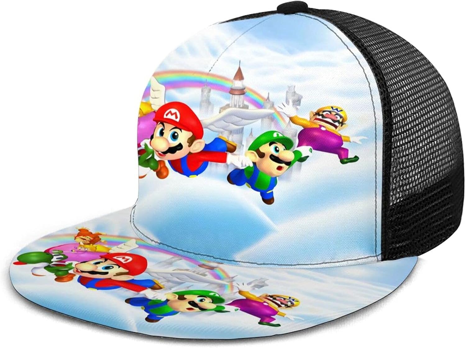 Yoohome Super_Mario_Bros Gorras de béisbol Snapback Sombrero deportivo