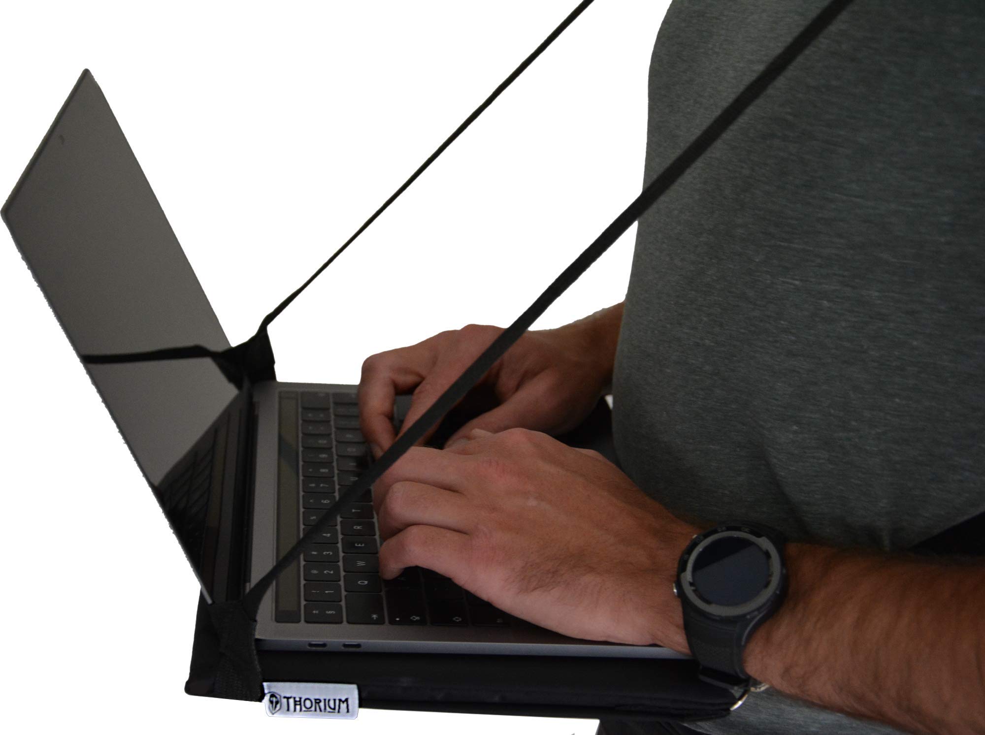 Thorium Portable Walking Safety Laptop Harness Adjustable Desk Stand