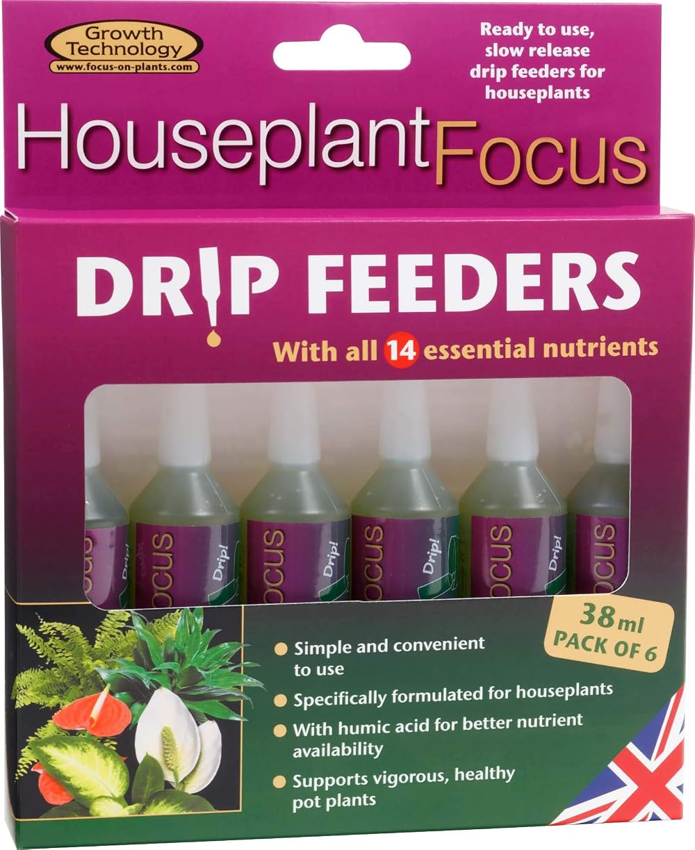 Growth Technology Growth Technology Drip Feeders Pack of 6 for Houseplants