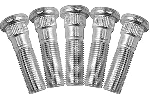 Oispyer 5PCS M12x1.25 Wheel Studs 49mm Lug Bolt Stud Compatible with Subaru Forester Crosstrek Outback WRX Legacy Impreza BRZ Tribeca & Nissan Armada Frontier Quest Titan Xterra