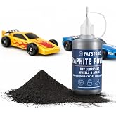 Graphite Powder for Pinewood Car Derby Racing, 1.2oz Dry Graphite Lubricant with Precision Tip Nozzle, Axle and Wheel Lube, Non-Oily for Faster Runs