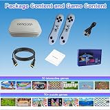 YRPRSODF TV Game Console 100+ Games 2.4G Wireless Gamepad HD Output view 7