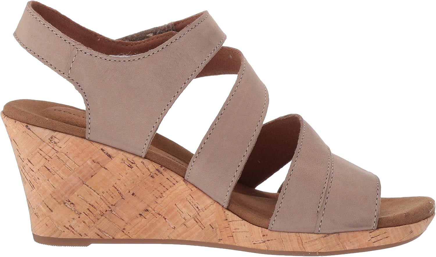 rockport briah wedge sandal black