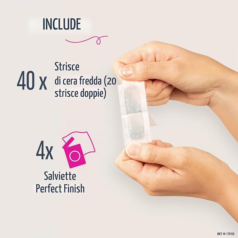 Easy Gelwax Facial Bands Depilatory Wax X40
