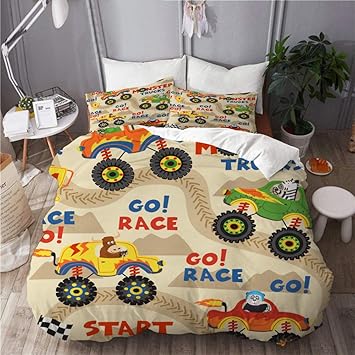 Kvmv Bettwasche Set Nahtlose Muster Monster Vektor