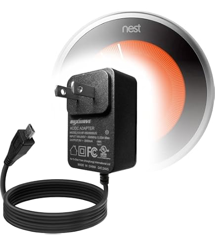 Amazon.com: BoxWave Charger Compatible With Google Nest Learning