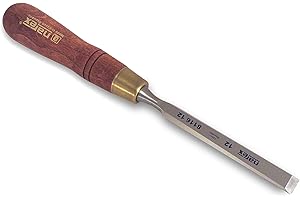 Narex Czech Steel Premium Woodworking Cabinetmakers Chisel with European Hornbeam Handle Sizes from 6 mm to 50 mm 811303-811350 (12 mm - 1/2")