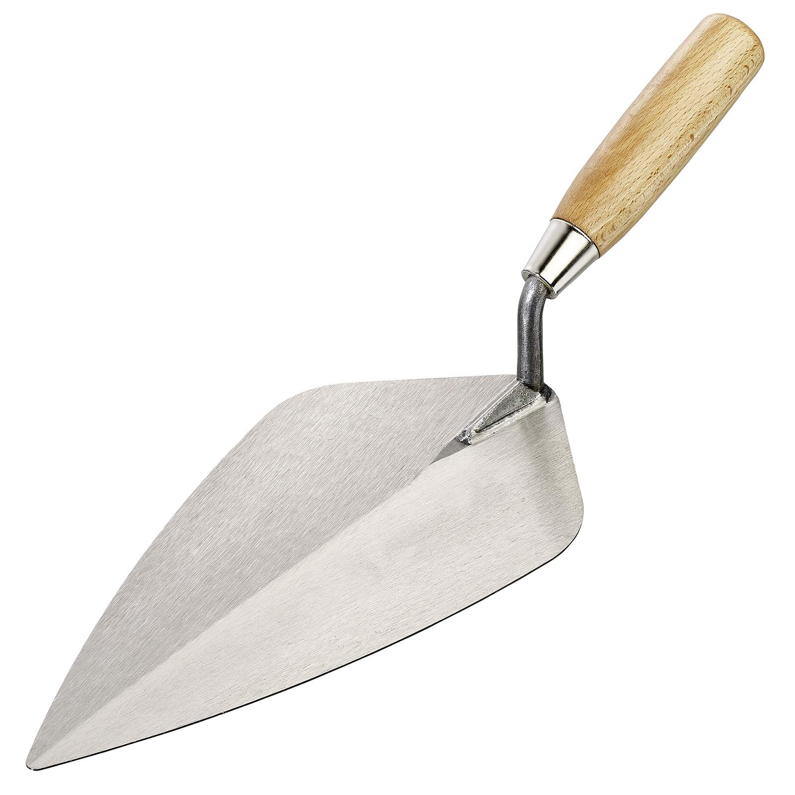 R.S.T. London Pattern Brick Trowel, 11in Wooden Handle