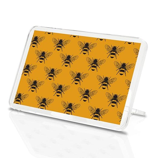 Imán para nevera con diseño de abejas, color amarillo, número 3719 ...