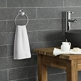 MaxHold No-Drill Suction Towel Ring Vacuum System Stainless Steel Never Rust view 8
