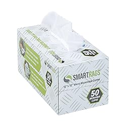 Arkwright Smart Rags in Box - (Pack of 50) Lint