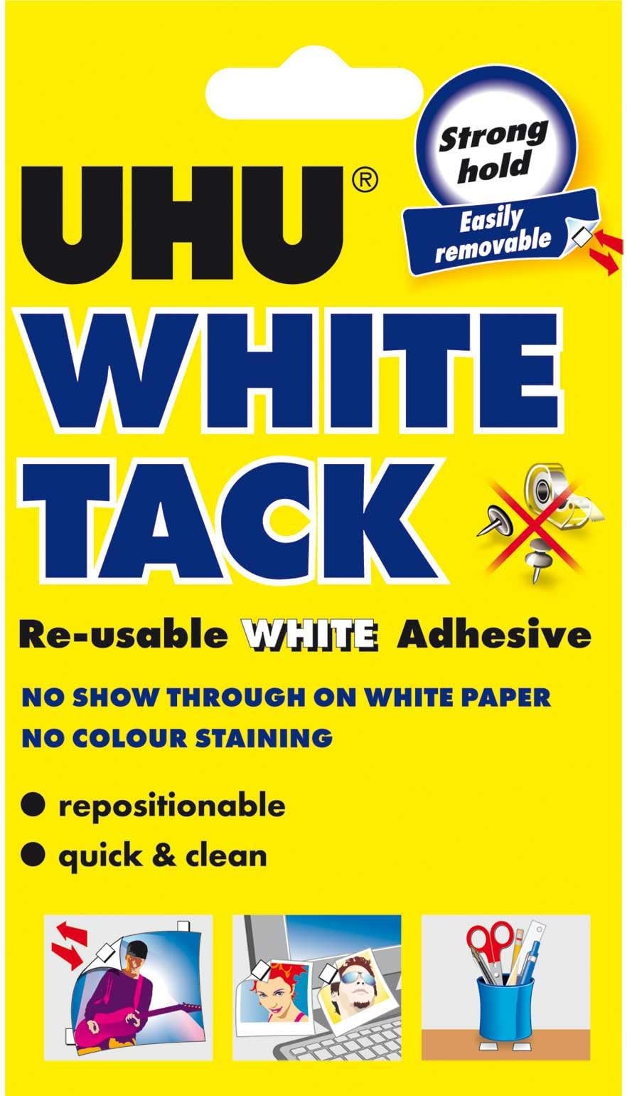 UHU White Tack Handy Re-usable Adhesive