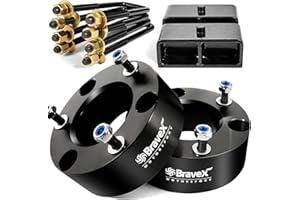 Bravex 3" Front and 2" Rear Full Leveling Lift kit for 2007-2020 Chevy Silverado 1500 GMC Sierra 1500, Replacement for 3 inch Leveling kit + 2 inch Leveling kit