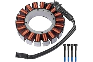 RANSOTO 29987-06 Generator Stator Compatible with 2006 2007 2008 2009 2010 2011 2012 2013 Harley Davidson Electra Glide Road King Road Glide Stator Coil Replace 2998706 29987-06A 29987-06B 29987-06D