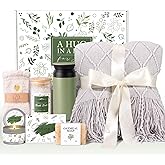 Self Care Get Well Soon Gifts for Women - Care Package Birthday Set Box for Women, Sympathy Gifts Inspirational Thank Thinking of You Basket Christmas Gift for Her Mom Girlfriend Wife Grandma Friend
