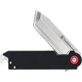 Smith &amp; Wesson Accessories Smith &amp; Wesson Big Benji Featuring 8Cr13MoV Stainless Steel Tanto Blade, G-10 Handles, Bottle Opener, and Money Clip