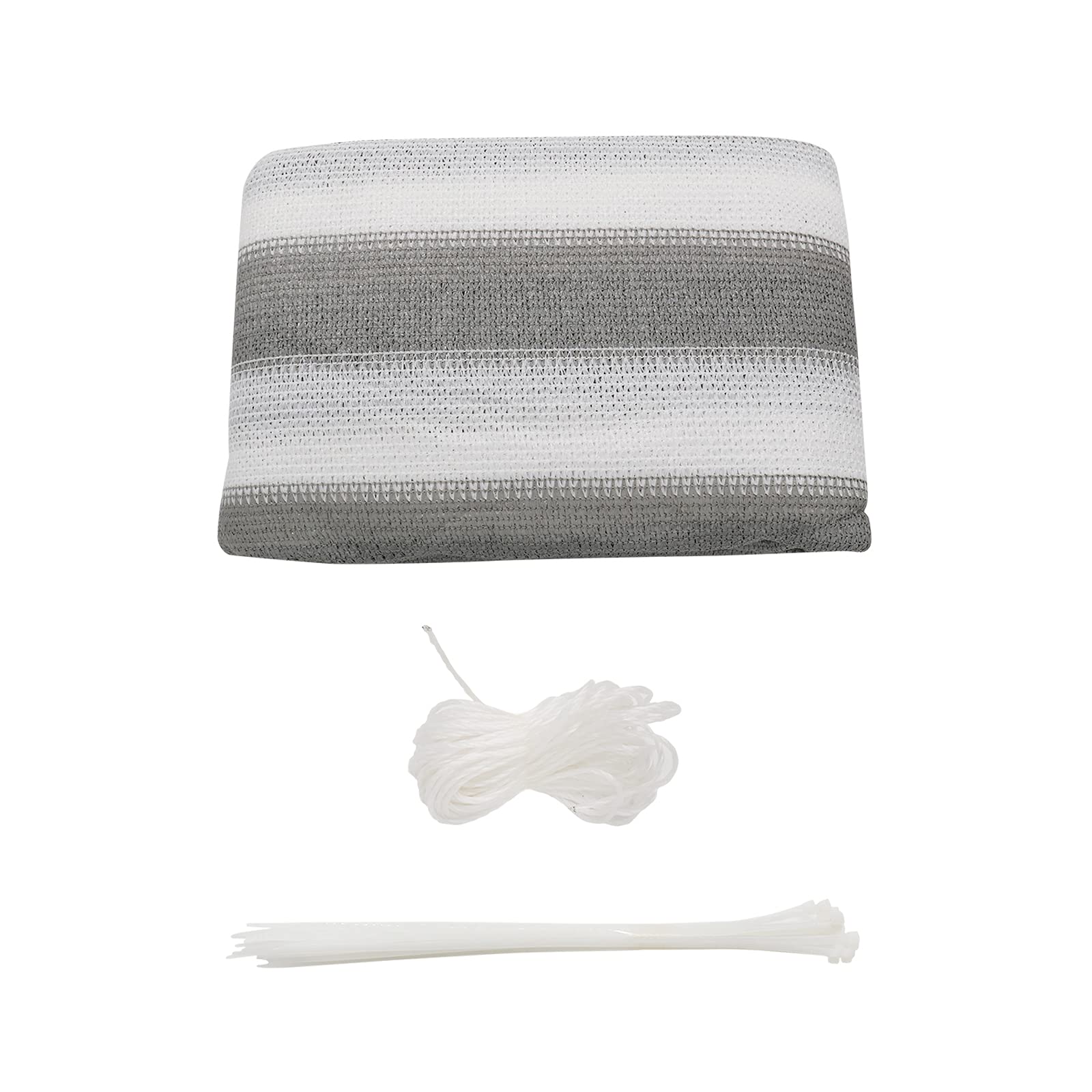 WorthPlanet Terrace Privacy Screen Cover 500 x 90cm Weather-Resistant UV Protection Private Fence Wind Sun Shield Shade Cover for Backyard Patio Pool Porch W200003