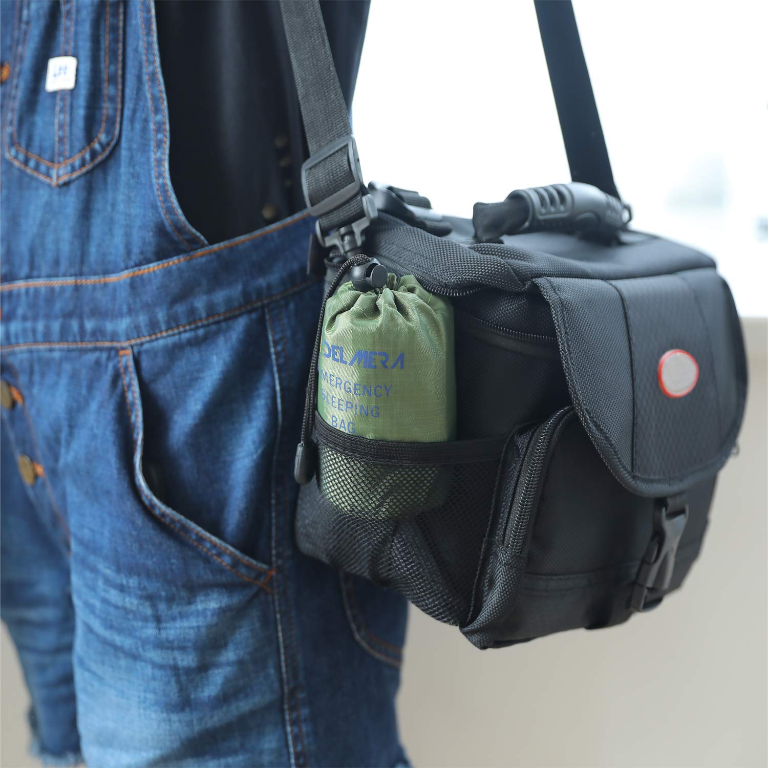 Delmera Emergency Sleeping Bag, Lightweight Survival Sleeping Bags