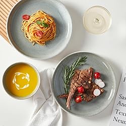Pokini 24 Piece Dinnerware Sets for 8, Modern
