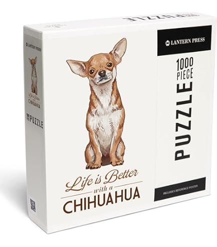 Amazon.com: Funny Chihuahua Dog Jigsaw Puzzle for Adults Soft