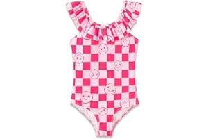 Dvenki Girls Mermaid Floral Swimsuit Bathing Suit Size 2T-10 Toddler, Little & Big Kids