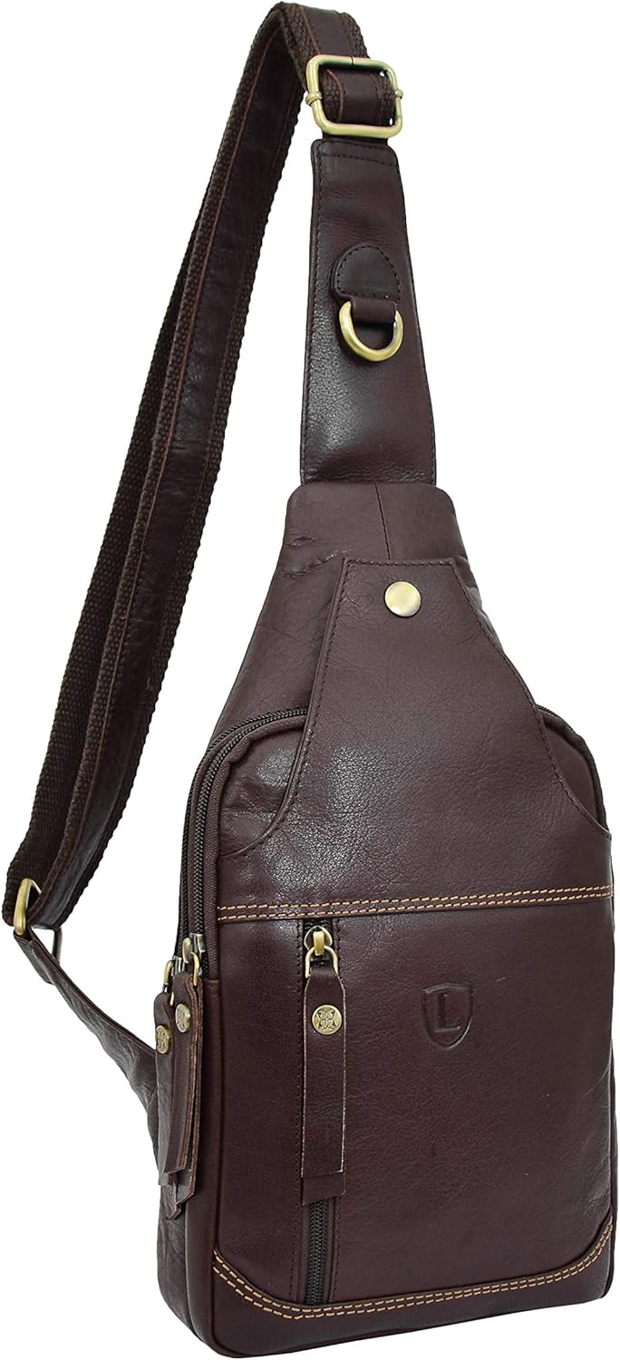 cross chest man bags