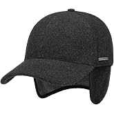 Stetson Vaby Ear Flaps Cap Men Anthracite 7 1/4-7 3/8