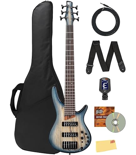 Amazon.com: Ibanez Standard SR606E Bass Guitar - Cosmic Blue