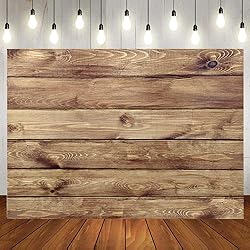 LTLYH 7x5ft Wood Backdrop for Photography Rustic