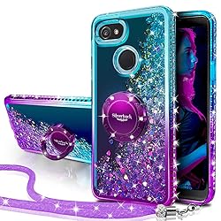 Silverback for Pixel 3a XL Case, Moving Liquid