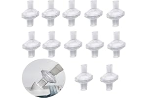 MISSYAGE Filters for Cpap Machine - 12 pcs Universal Cpap Filters fit Inline Compatible with Resmed and Any Machine Size 22mm and 25mm Tube