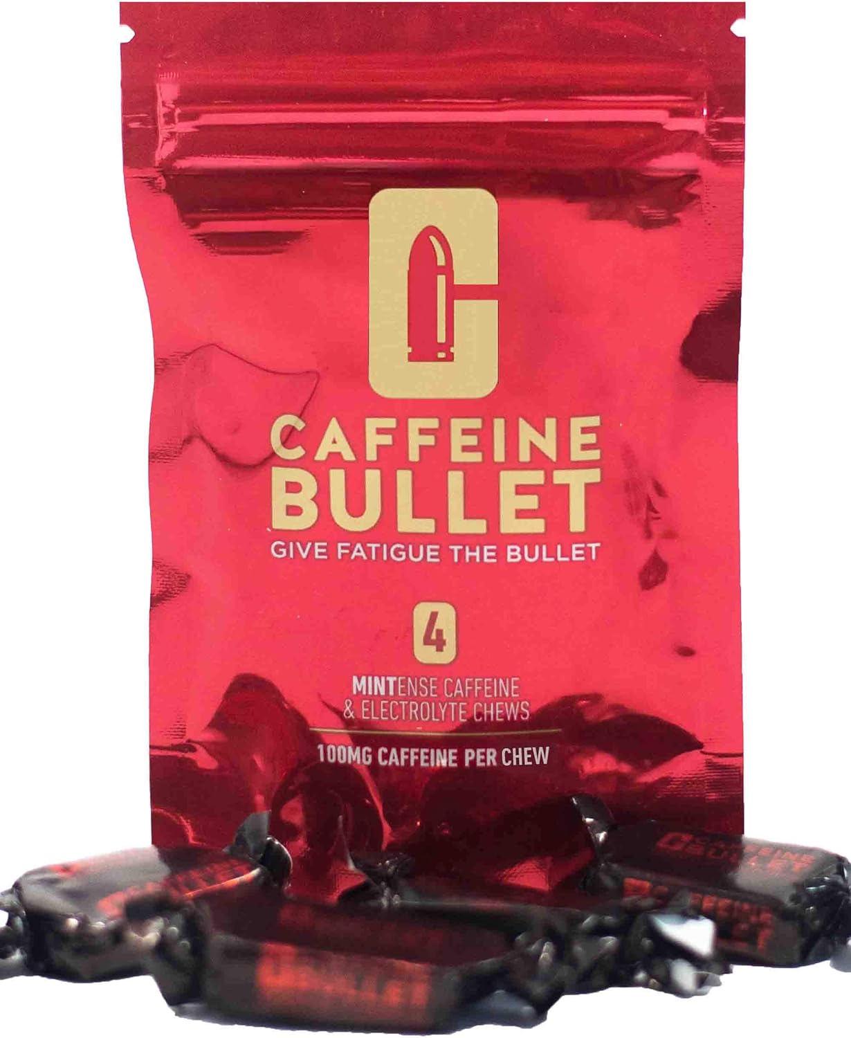 Caffeine Bullet Energy Gel Upgrade 4 Mint Energy Chews. Caffeine