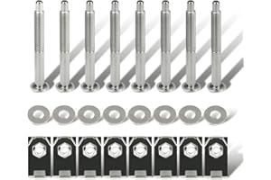 Gagsu 924-311 Truck Bed Mounting Bolts Nuts Hardware Kit Compatible with Ford F250 F350 F450 F550 Super Duty Truck 1999-2016 (924-311)